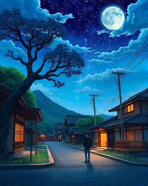 Studio Ghibli Style Transfer - Style & Color Changes AI image editing prompt. Transform photos into anime/Studio Ghibli art style
