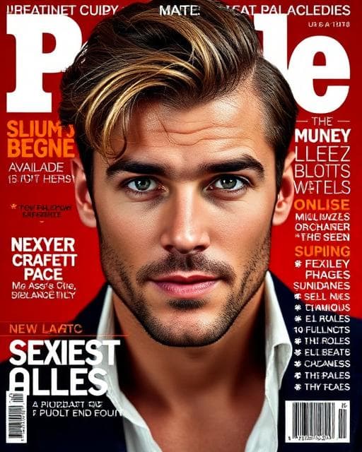 Magazine Cover Creation - Professional & Business AI image editing prompt. Place yourself on famous magazine covers