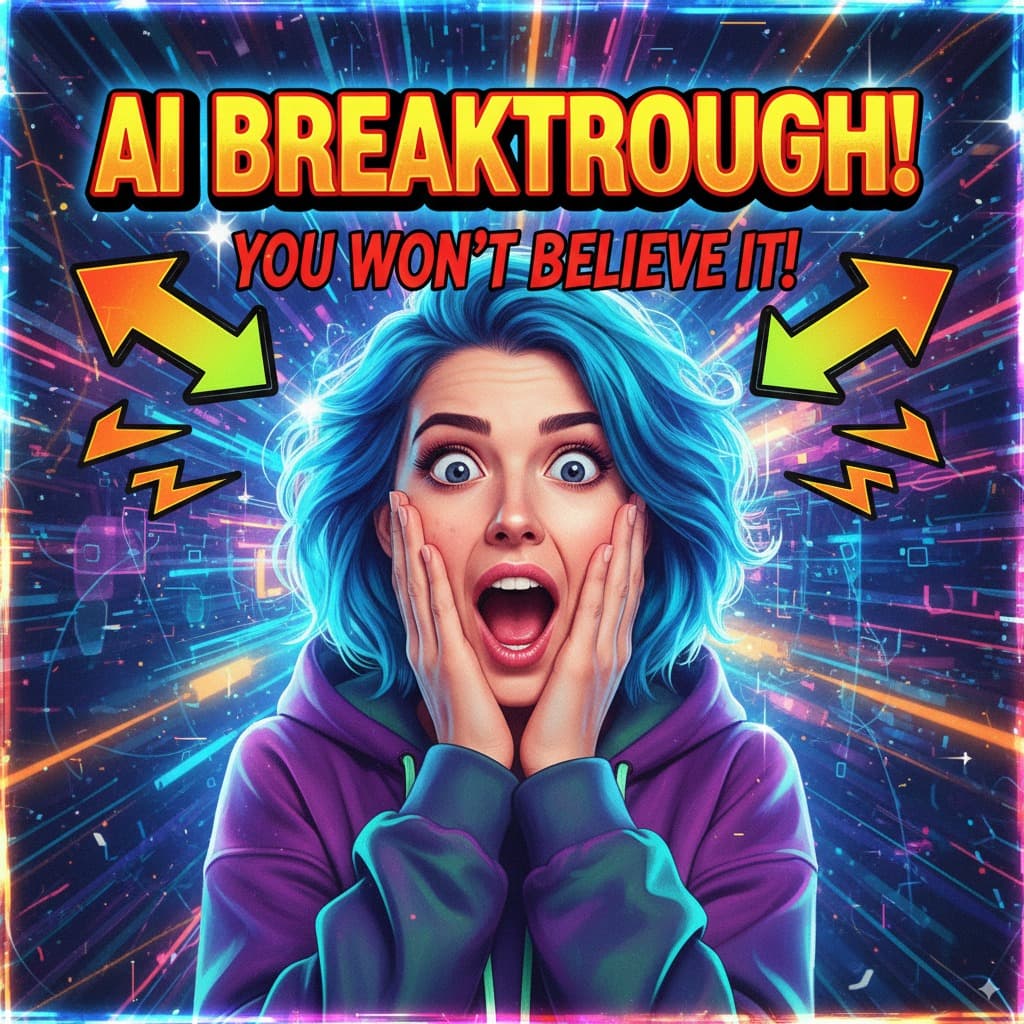 YouTube Thumbnail Creation - Professional & Business AI image editing prompt. Generate clickbait-style YouTube thumbnails